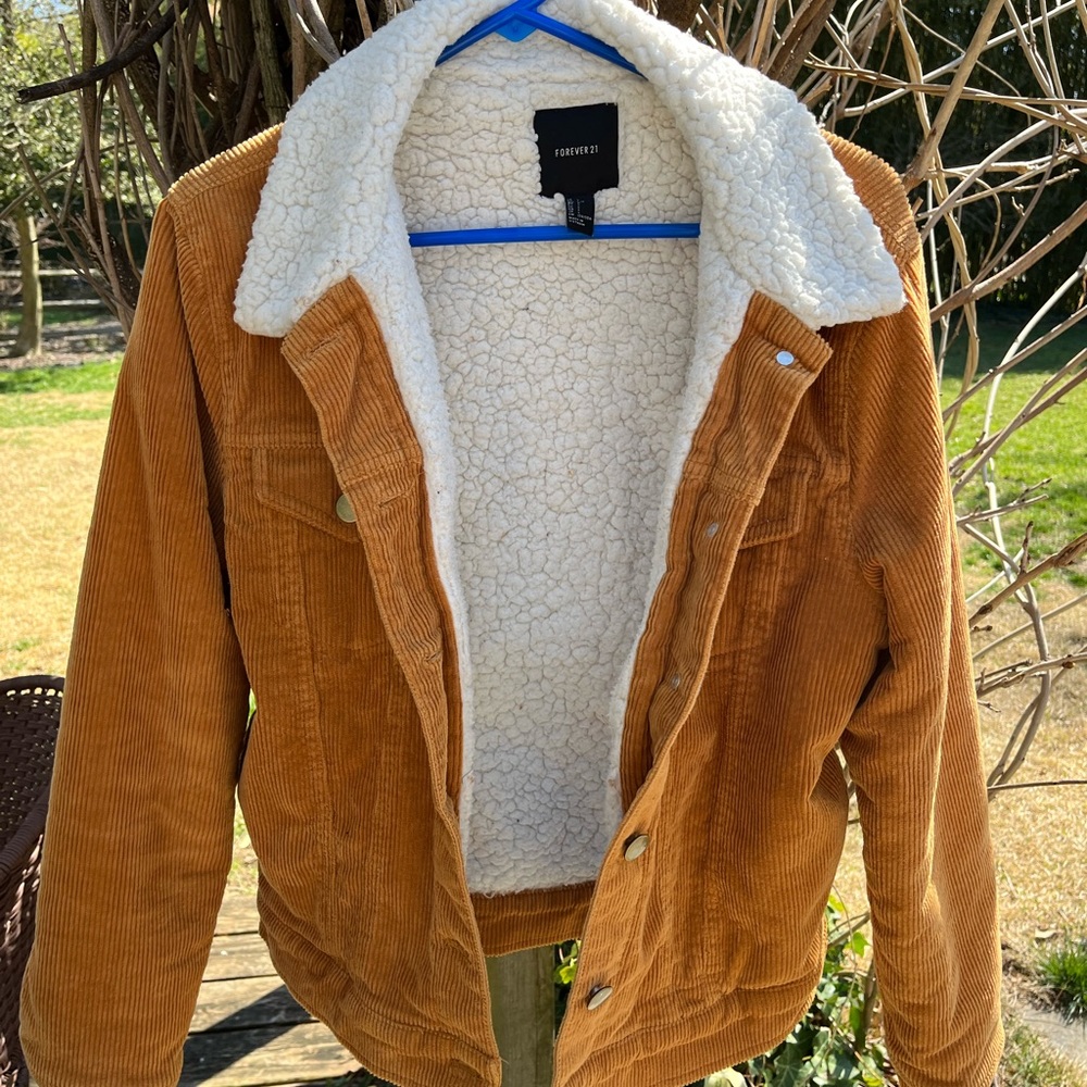 Corduroy Sherpa Jacket!